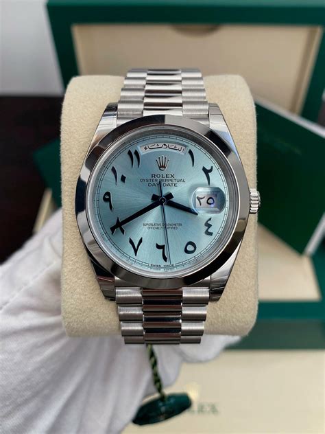 rolex arabic dial watches